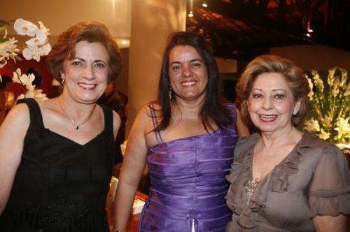 Regina Aragão, Silvana Neves e Lucia Pierre