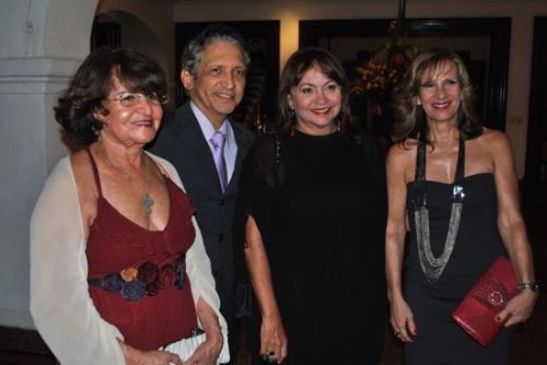 Helena Assis, Djalma e Carmen Pinto e Sílvia Assis