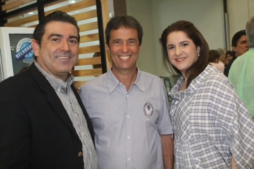Alexandre Pereira, Francisco Jereissati e Isabel Pereira