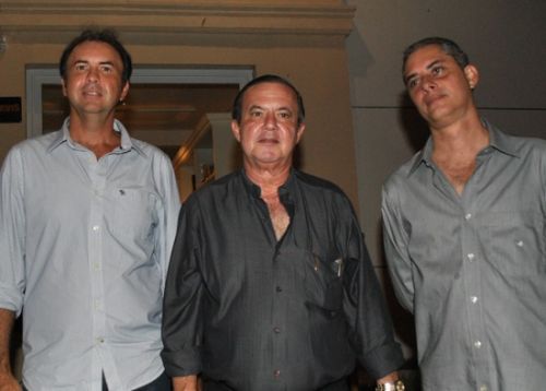 Joao Cateb Melo, Alberto Oliveira e Roberto Montenegro