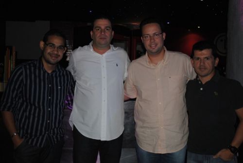 Fabio Nascimento, Ricardo Brandão , Daniel Joca e Erick Vasconcelos