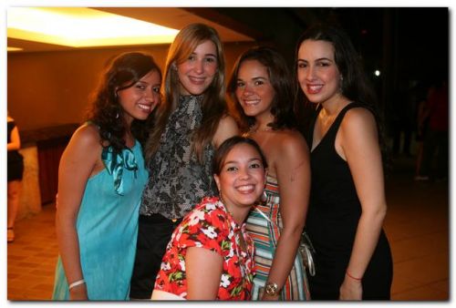 Renata Oliveira, Mirna Studant, Samira Gomes, Vivian Pontes e Daniela Viana