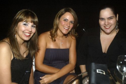 Cristine Soares, Andrea Carvalho e Camile Rola