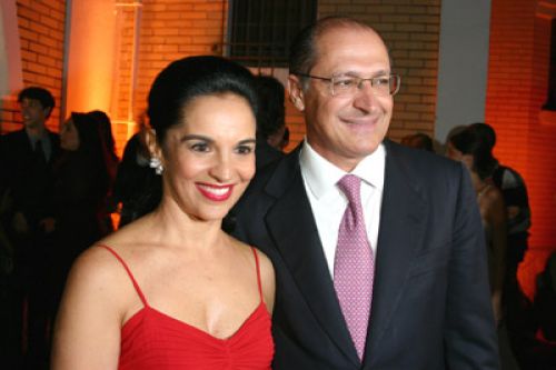 Lu e Geraldo Alckmin