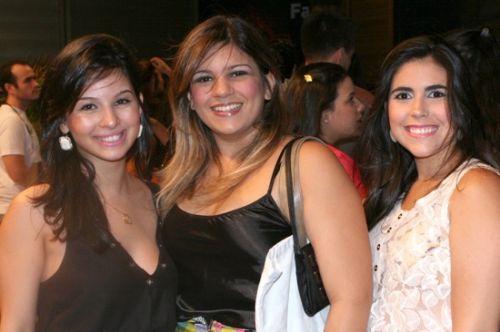 Camila Albuquerque, Yarina Garcia e Carol Morais