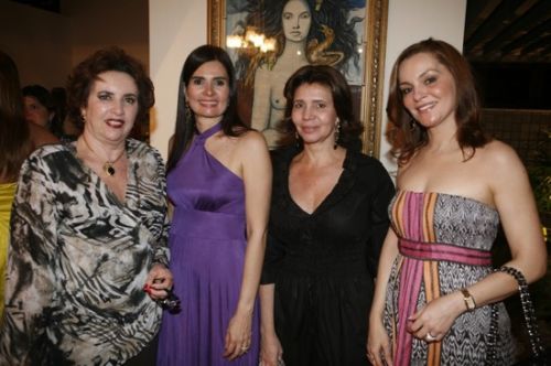 Leda Maria, Lorena Bonfim, Monica Ponte e Lucia Praciano