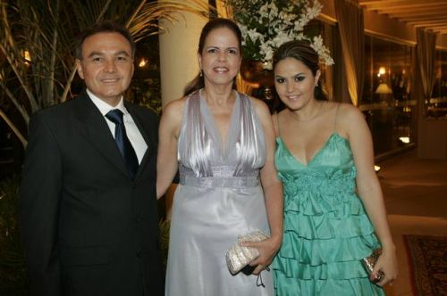 Adauto, Eveline e Luciana Farias