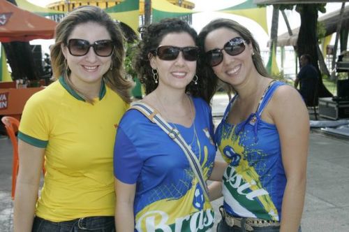 Vanessa de Oliveira, Ticiana Praciano e Andrea Bessa