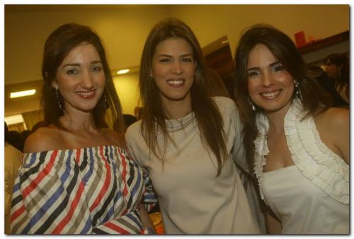 Sara Nunes, Camila Arruda e Eveline Fujita