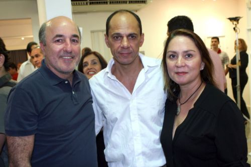 Silvio e Paula Frota com Mano Alencar 