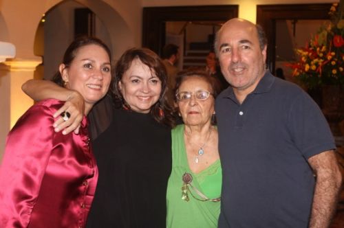 Jandira Belaguarda, Silvio e Paula Frota e Carmen Pinto