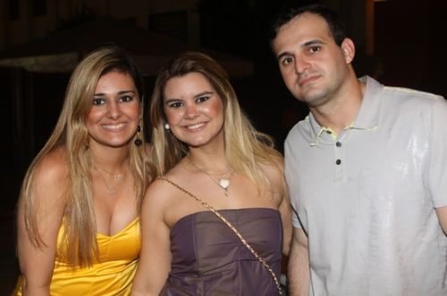 Ana Paula Eloy, Giselle Reis e Aldizio Jr.