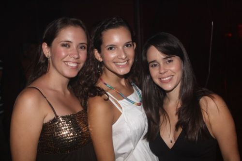 Monica Arraiz, Luiza Figueredo e Carol Duarte