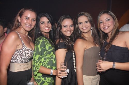 Erica Melo, Karine Holanda, Raquel Cavalcante, Taisa Ilana e Gisele Gomes