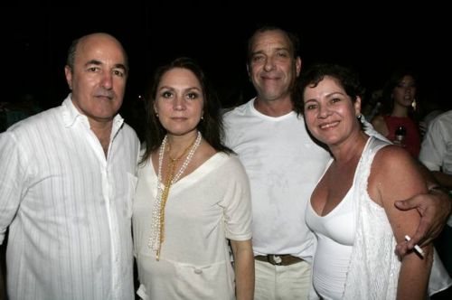 Silvio e Paula Frota, Jorge Fiuza e Lilian Quindere