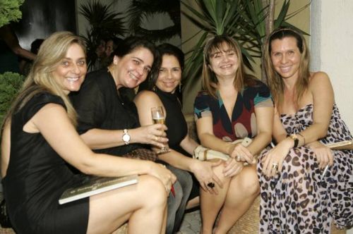 Celia Magalhaes, Giana Studart, Marister Quindere, Ana Cristina Camelo e Alessandra Arrais