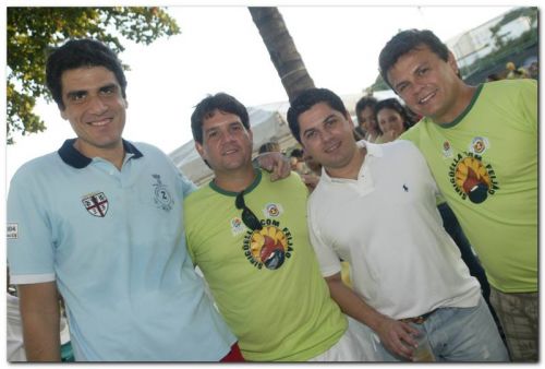 Flavio Jereissati, Fabio Junior, Fernando Pompeu e Marcelo Pinheiro