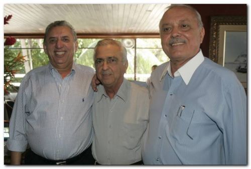 Antonio dos Santos, Edilmar Noroes e Dedé Barros de Oliveira