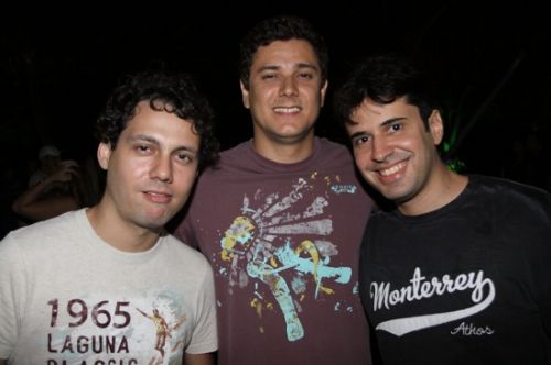 Yuri Goes, Rubens Bezerra e Felipe Leitão