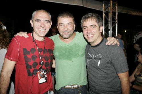 Douglas Santos, Claudio Silveira e Marcos Braga