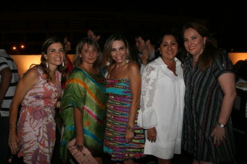 Liliana Diniz, Nara Magalhães, Lilian Porto, Ligia Freire e Luiziane Cavalcante