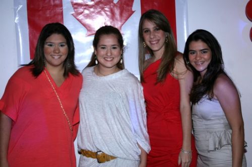 Rayana e Raissa Thomaz, Talita Pontes e Mariana Meireles