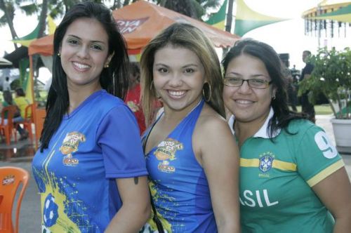 Rafaelley Fernandes, Nayara Nogueira e Aline Tavares