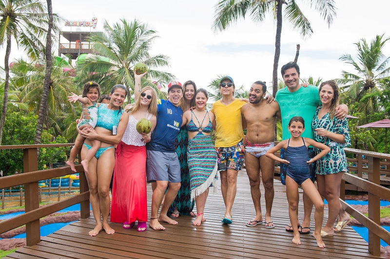 Diversão e celebridades no Beach Park