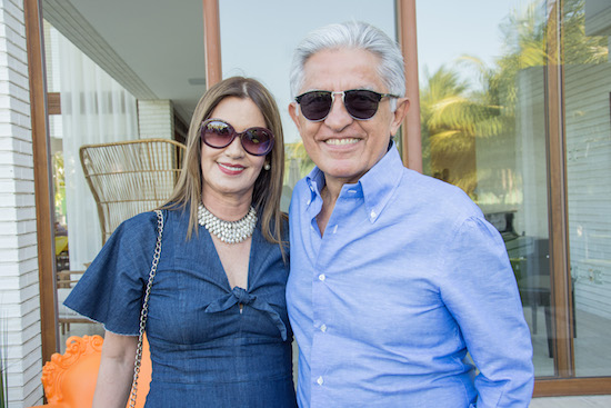 Guida e Oto de Sá Cavalcante brindam o aniversário dele em Mulungu