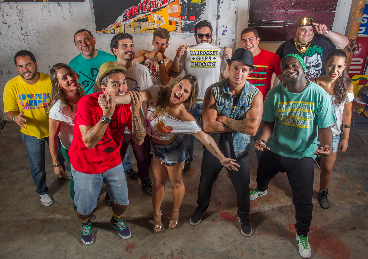 Carrossel de Emoções é atração do Bloquinho do Colosso