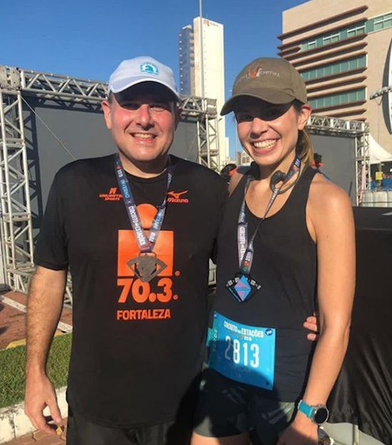 Roberto Cláudio e Carol Bezerra participam da prova Circuito das Estações