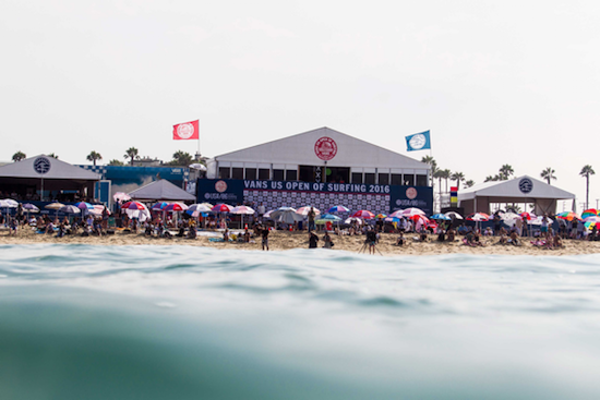 Praia de Huntington Beach, na Califórnia, recebe o Vans US Open of Surf