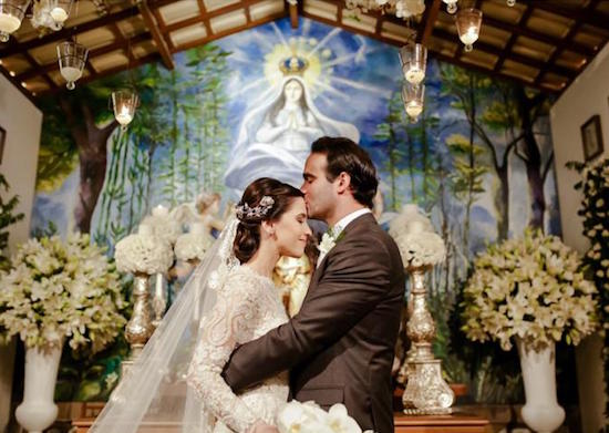 Sara Brasil torna-se senhora Lucas Asfor em belíssima cerimônia em Guaramiranga