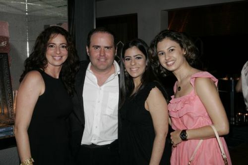 Marcia Andrea, Roberto Pamplona, Sophia Romcy e Samia Moura