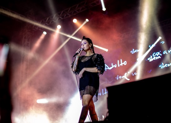 Pitty agitou o público cearense neste fim de semana