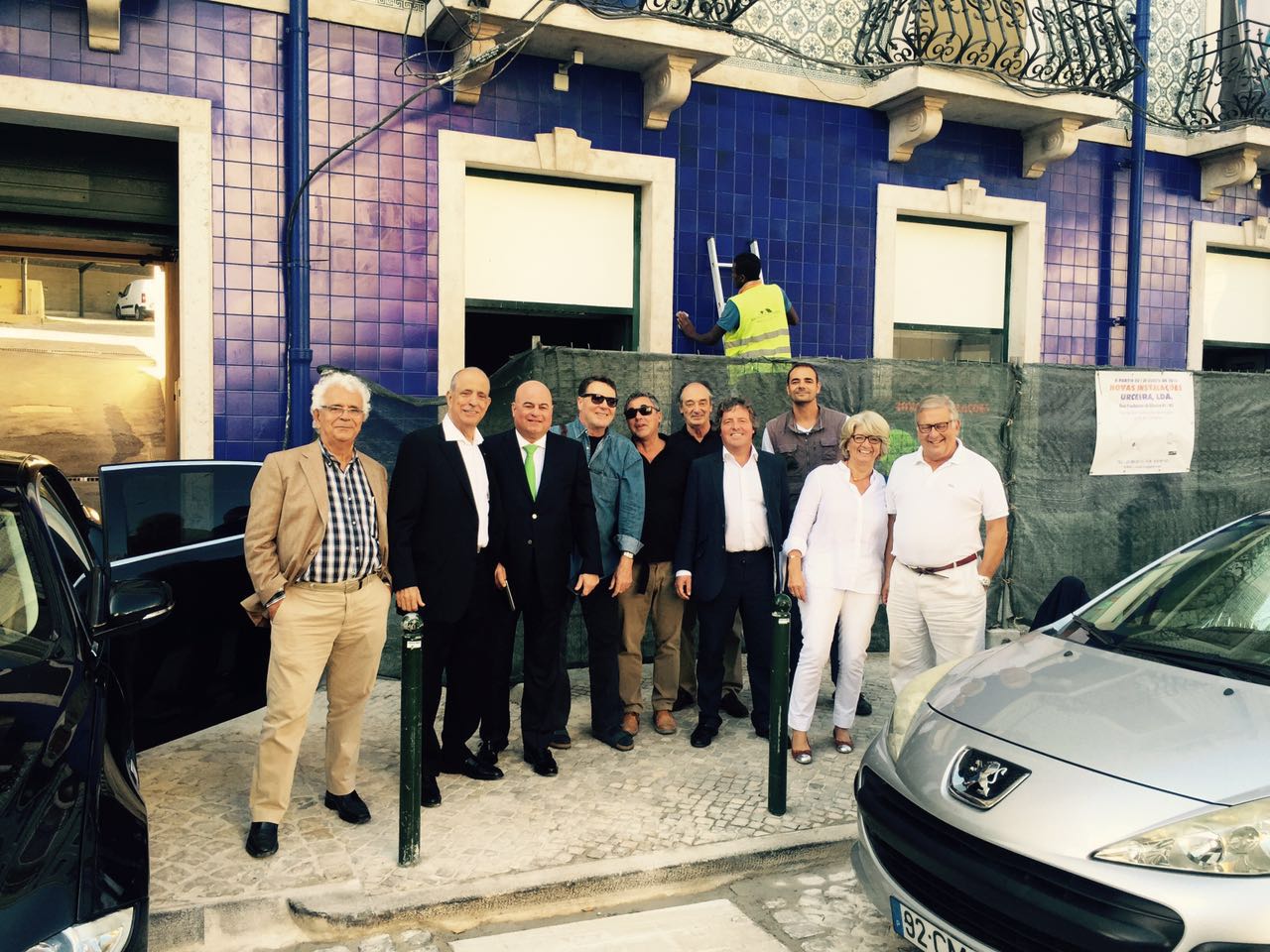 Luciano Cavalcante confere museu de Joe Berardo, em Lisboa