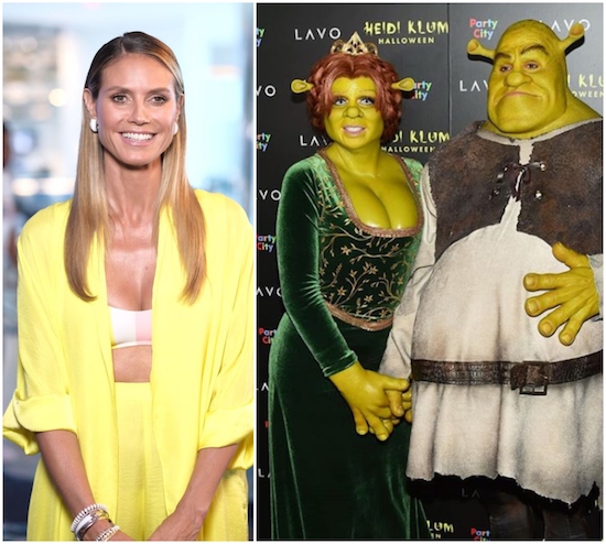 Heidi Klun surpreende e aparece de Princesa Fiona em sua tradicional festa de Halloween