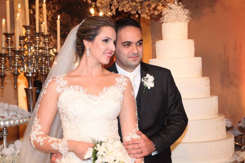 Felipe Gurgel e Mariana Leite se tornam marido e mulher