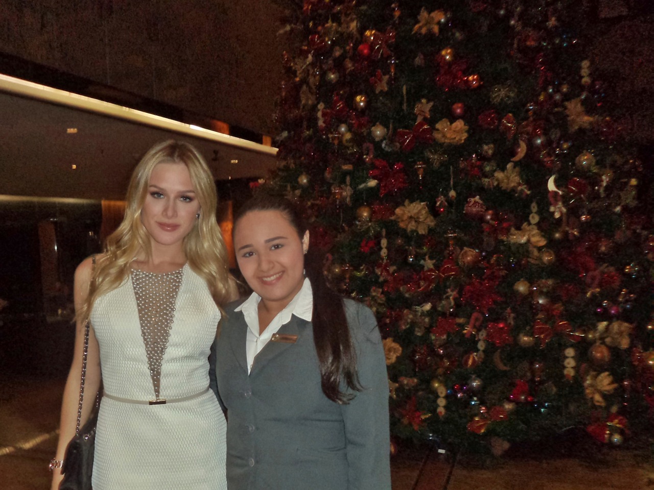 Gran Marquise Hotel recebe a atriz Fiorella Mattheis