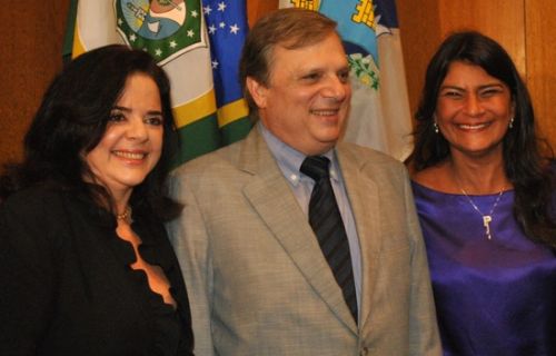 Roseane Medeiros, Tasso Jereissati e Patricia Saboia