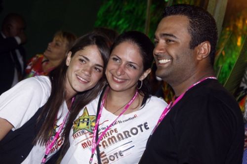 Mila Barbosa, Marcelle Caldas e Rodrigo Martins
