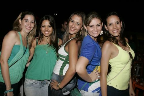 Elaine Fonseca, Isabela Brasil, Talita Nobrega, Samia Emidio e Angelita Teles