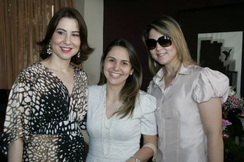 Paula Barreira, Adriana Queiroz e Camile Cidrao