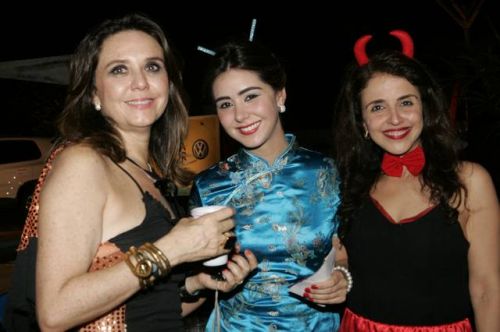 Claudia Cartaxo, Livia Feitosa e Denise Rolim