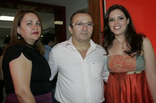Lucia Mederiros, Rinaldo Fiueiredo e Lara Andrade