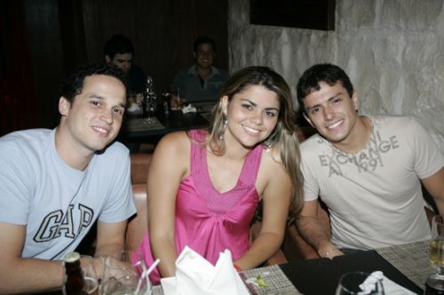Carlos Nascimento, Caren Monte e Vagner Matias