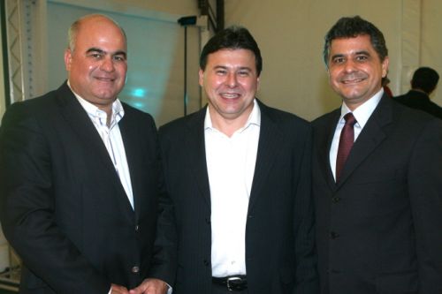 Luciano Cavalcante, Robinson Castro e Silva e Marcelo Cavalcante