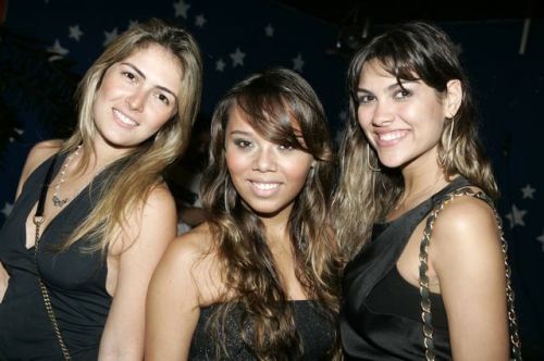 Melina Dias, Larissa Dhenrique e Liana Lins
