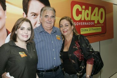 Nara, Almicir e Patricia Pinto