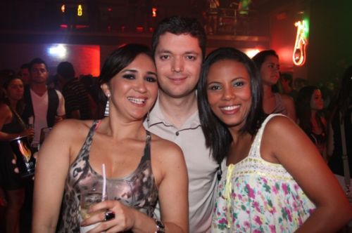 Mirela Duarte, Fabiano Augusto e Patricia Sousa
